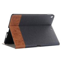 Jennyfly 2017 iPad 9.7 Case, Lightweight Premium PU Leather Folio Hand Free Stand Case Screen Protector Cover with Card Slot for 2017/2018 iPad 9.7- Light Blue