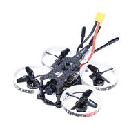 2019 Mini Lightweight Racing Drone - iFlight CineBee 75HD 2-3S Brushless Micro Indoor FPV 1080p Racing Drone Whoop 75mm BNF Micro Quadcopter (with FS-A8S V2)