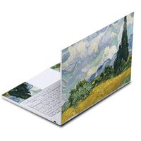 MightySkins Skin Compatible with Google Pixelbook - Wheatfield with Cypresses | Protective, Durable, and Unique Vinyl Decal wrap Cover | Easy to Apply, Remove, and Change Styles | Made in The USA