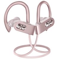 Mpow FLAME2 Bluetooth Headphones Sport, 12Hrs & Bluetooth 5.0 Wireless Sport Earphones, IPX7 Waterproof Running Headphones W/CVC 6.0 Noise Cancelling Mic, Bluetooth Earphones w/Comfort-Slanting, Pink