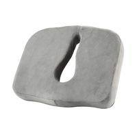HYJ Seat Cushion for Car Seat Wheelchair Orthopedic Breathable Ergonomic Design for Sciatica Tailbone Pain Relief,Gray