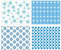 32 Pack All Occasion Assorted Blank Note Cards Greeting Card Bulk Box Set - Shades of Blue Floral Foliage Designs - Notecards with Envelopes Included 4 x 6 inches