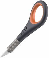 Slice 10580 Precision Knife, Unique Handle with Finger Grip, Precise Control, Detailed Cuts, Finger Friendly, Lasts 11x Long as Stainless Steel