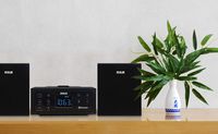 RCA (RS2929B) CD Stereo Music Shelf System - Built-in Bluetooth Receiver and Wireless Technology