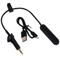New Replacement Wireless Headset Line Audio Cable Cord Adapter for Bose QuietComfort QC15 QC2 QC 15 Headphones