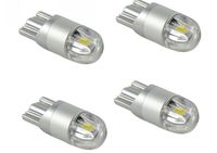 T10 LED Light Bulbs, LED Super Bright 3030 2SMD Wedge Interior LED Light Bulb 168 W5W Light(4pcs,White)