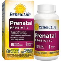 Renew Life Women’s Probiotic - Prenatal Probiotic, Shelf Stable Probiotic Supplement - 10 Billion - 60 Vegetable Capsules