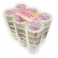 iMBAPrice Sealing Tape - 1 Box of Premium (36 Roll of 110 Yards) 36x330 Feet Long 2" Wide Ultra Clear Shipping Packaging Tape