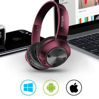 Oguine Bluetooth Headphones Bluetooth 5.0 Noise Cancelling Headphones Over Ear Foldable Stereo Wireless Headset with Micphone Bluetooth Earphones