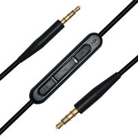 SoundTrue Headphone Replacement Cable Inline Remote Volume and Mic Compatible Bose SoundTrue Headset On-Ear 2 OE2 OE2i QC25 QC35 Soundlink