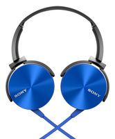 Sony MDRXB450AP Extra Bass Smartphone Headset (Blue)