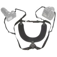 OP/TECH USA Dual Harness 3/8" Regular - Two-Camera Harness