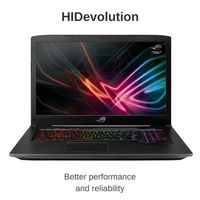 HIDevolution ASUS ROG Strix GL703GM Scar 17.3" FHD 120Hz Gaming Laptop | 2.2 GHz i7-8750H, GTX 1060, 16GB DDR4/2666MHz RAM, PCIe 256GB SSD + 1TB SSHD | Authorized Performance Upgrades & Warranty