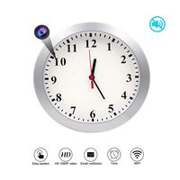 Wireless Hidden Camera Clock XDMYWH 1080P WiFi Hidden Camera Wall Clock Spy Camera Nanny Camera for Home Security with Motion Detection Loop Recording