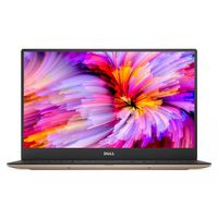 Dell XPS 13 9360 FHD 1080P 13.3" Laptop 7th Gen Intel Core i7-7560U 8GB RAM 256GB NVME SSD Machined Aluminum Display Rose Gold Win 10 Home (Certified Refurbished)