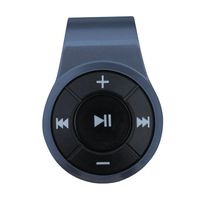 Bluetooth Receiver, Bluebyte Clip Bluetooth 5.0 Audio Receiver for Headphones with MIC for Hands-Free Calling and Music,Bluetooth Wireless Audio Adapter for Music Streaming Sound System.(Grey)