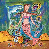 Hi-Look Microfiber Cleaning Cloth, Fantasy design - Mermaid of Fantasy