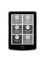 inkBOOK Prime HD E-Reader - 300dpi, Glare-Free Touchscreen Display 6" Quad-core