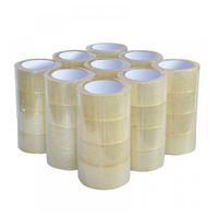 BOXN1 36 Rolls 2" X 110 Yards (330 ft) 1.76 mic Clear Packing Shipping Storage Box Not Cheap Thin Sealing Packaging Tape
