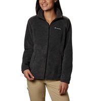 Columbia Women's Petite Benton Springs Full Zip Fleece Jacket - Large - Charcoal Heather