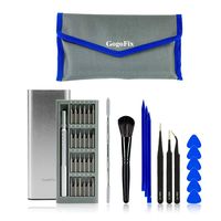 GogoFix Precision Screwdriver Bits with Essential Repair Tool for MacBook, iPad, iPhone, Game Consoles, Camera, Laptops and Other Electronics Repair