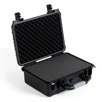 Goplus Weatherproof/Shockproof Hard Camera Case, Dustproof Camera Lens Box with Customizable Foam & Ergonomic Handle, IP55 Level Water Protection up to 1 Meter Depth (16.5")