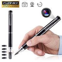 Spy Hidden Pen Camera ZXWDDP HD 1080O Clip Camera Portable Pocket Nanny Cam Concealed Camera Suitable for Business and Conference New Black(no Sound)