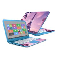 Mightyskins Skin Compatible with Hp Stream 14" (2016) - Bonjour | Protective, Durable, and Unique Vinyl Decal Wrap Cover | Easy to Apply, Remove, and Change Styles | Made in The USA