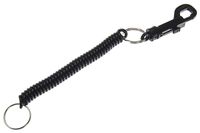 Lucky Line Designer Key Coil with Clip; Color May Vary; 1 Per Card (41601)