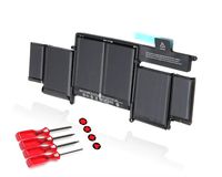 A1493 New Laptop Battery Replacement for MacBook Pro13 Inch Retina A1502 Early 2015 ME864LL/A ME866LL/A Core i5 2.4 13","Core i5 2.6 13", Late 2013, Mid 2014 Version [Li-Polymer 11.34V 71.8Wh]