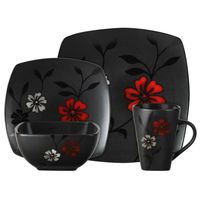 Gibson 16 pc. Evening Blossom Dinnerware Set consumer electronics