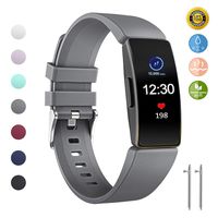 JOMOQ Replacement Bands Compitable with Fitbit Inspire Hr& Inspire Ace 2 Soft Fitness Wristbands Multi-Color -Small/Large