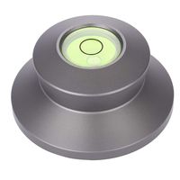 Record Weight Stabilizer,50Hz Aluminum Alloy Bubble Level Turntable Record Stabilizer Clamp for LP Vinyl Record Player