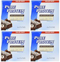 Pure Protein Dark Chocolate Coconut, 1.76oz, 4 Pack (12 Count)