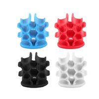 Nicolarisin Adhesive Cable Organizer, Desktop Cord Holder Cable Clips Cord Management Organizer Wire Cord Holder for Power Cords,Charging Accessory Cables,Mouse Cable,Headphone Cord,Office and Home