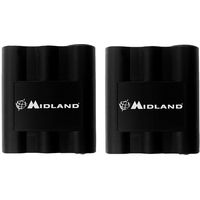 Midland AVP7 Rechargeable Battery Packs for Midland HH54, XT511 and GXT Series GMRS Radios (Pair)