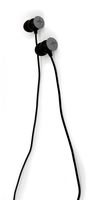 Kikkerland US035 Screw Earbuds - Retail Packaging - Gray/Black