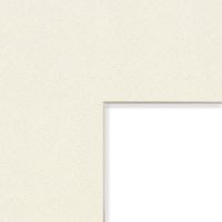 Craig Frames B772 14x18-Inch Mat, Single Opening for 10x13-Inch Image, Dover White with Cream Core