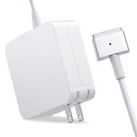 Mac Book Pro Charger, Replacement 60W Magsafe 2 Power Adapter T-Tip Magnetic Connector Charger for 13-inch MacBook Pro models(After Late 2012)