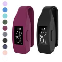 Watbro Clip Holder Compatible with Fitbit Inspire/Inspire HR, Soft Silicone Sport Pocket Clip Replacement Accessories, for Inspire HR Fitness Trackers Women Men