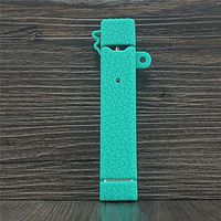 DSC-Mart Silicone Case for JUUL (Upgraded Version), Texture Cover Sleeve Shield Compatible with Juul Pen (Clear)