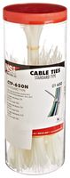 650 Piece Cable Tie Canister Pack, Natural