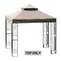 MasterCanopy Gazebo Replacement Canopy Top 8×8ft Replacement Canopy roof for Model L-GZ385PST