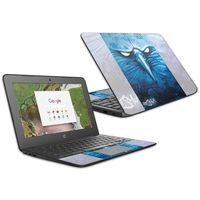 MightySkins Skin Compatible with HP Chromebook 11 G6 11.6" (2018) - Blue Eagle | Protective, Durable, and Unique Vinyl Decal wrap Cover | Easy to Apply, Remove, and Change Styles | Made in The USA