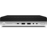 HP 4HG95UT PRODESK 600 G4 DM, Intel CORE I3-8100T, 4GB DDR4-2666 SODIMM, 500GB 7200 RP