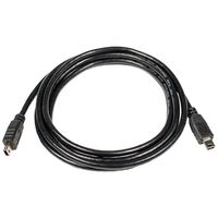 Seismic Audio SA-USB6, 6' 5-Pin to 5-Pin Mini USB Male Cable, USB 2.0 B Type