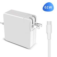 Oriflame Powersave USB C Power Adapter 61w Type C Fast Wall Charger for New MacBook Pro 13-inch 12-inch Computer Laptop and Smartphones