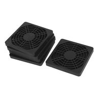 VNDEFUL 5PCS 80mm Computer Dustproof Fan Protector Dust Filter Cover Grill