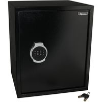 Sunnydaze Digital Security Safe Lock Box with Bolt-Down Hardware and Programmable Lock - for Home, Business, or Travel, 2.26 Cubic Feet
