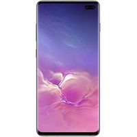 Samsung Galaxy Cellphone - S10+ Plus AT&T Factory Unlock (Black, 128GB) (Renewed)